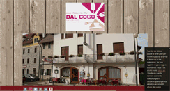 Desktop Screenshot of albergoristorantedalcogo.com